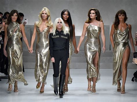 versace 100th vogue gala dress|donatella Versace best moments.